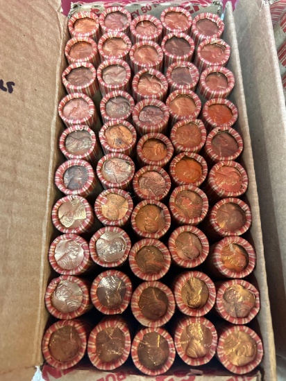 5000 Lincoln memorial cents 1974P 100 rolls