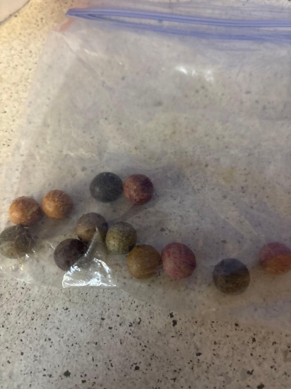 clay marbles
