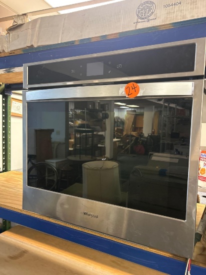 Whirlpool built-in stainless steel wall oven electric