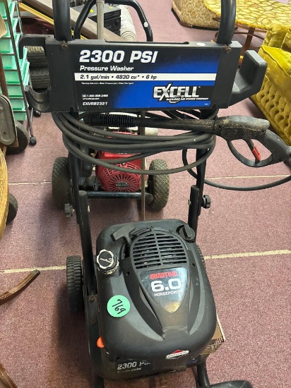 2300 psi pressure washer