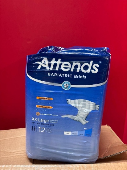 Attends bariatric briefs