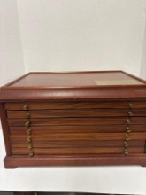 Walnut coin cabinet 100 greatest masterpieces