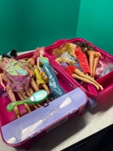 take-a-long doll truck with dolls