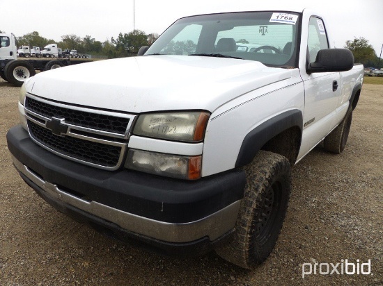 2007 CHEVROLET 2500HD PICKUP;