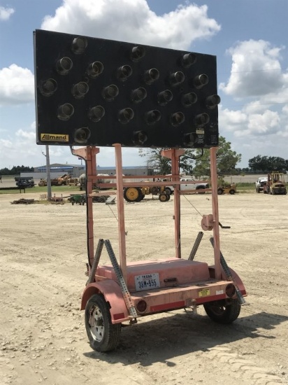 ALLMAND ECLIPSE ARROW BOARD;