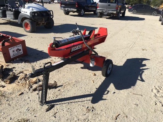 HUSKEE 22 TON LOG SPLITTER;