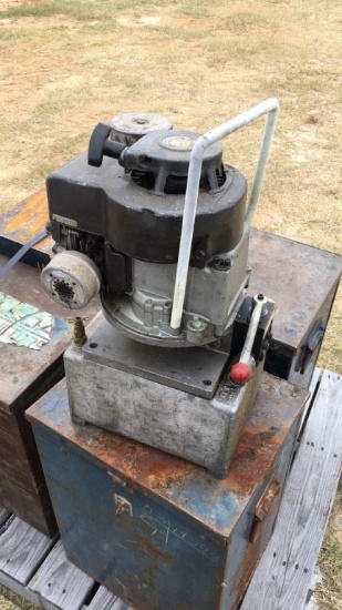 (4) GAS POWERED HYDRAULIC UNITS;