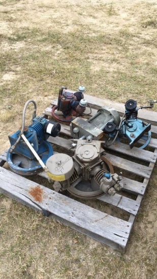 (4) BELT DRIVEN COMPRESSOR HEADS;