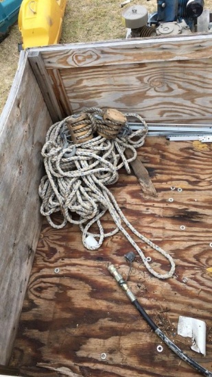 ROPE PULLEY SYSTEM;