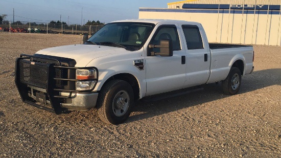 2009 FORD F350 CREW CAB PICKUP;