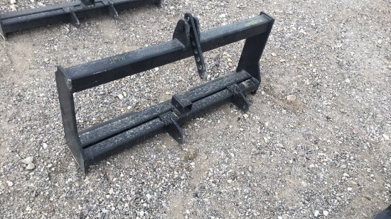 UNUSED WILDKAT SKID STEER 3 POINT HITCH;