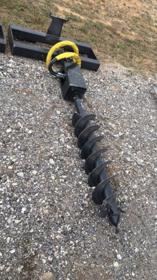 UNUSED MID-STATE AUGER WITH 9" BIT;