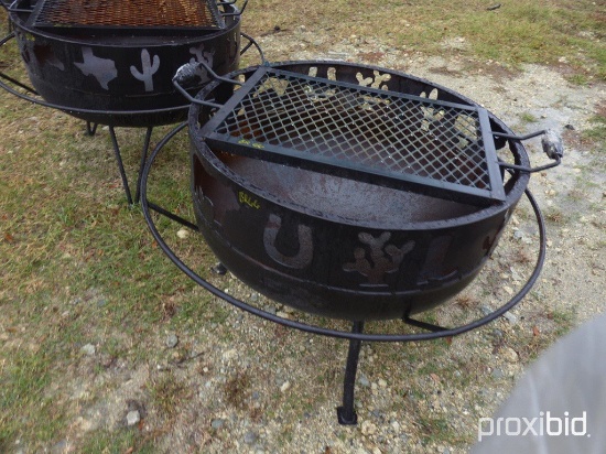 30" 2 PIECE FIRE PIT;