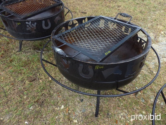 30" 2 PIECE FIRE PIT;
