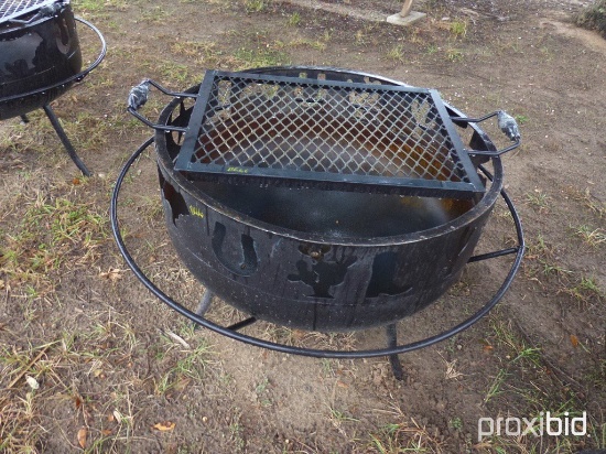 30" 2 PIECE FIRE PIT;