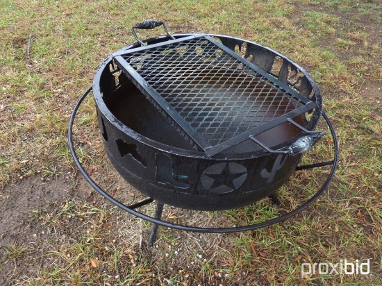 30" 2 PIECE FIRE PIT;