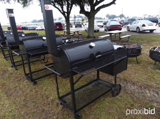 20" BBQ WITH FIREBOX;