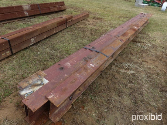 (4)  STICKS 7"X14" I BEAM;