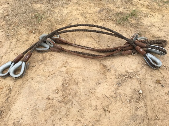 (6) EYE SLINGS