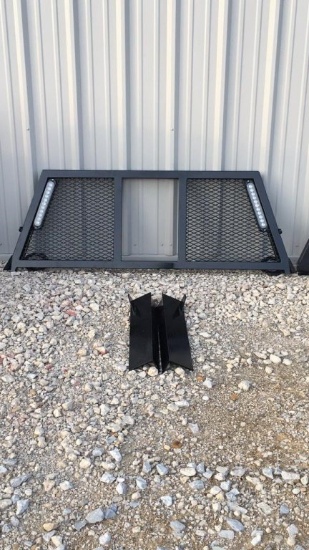 (4) HEADACHE RACKS W/ RAILS; NERF BARS;