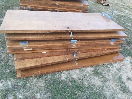 (21) BIRCH SOLID CORE OFFICE DOORS;