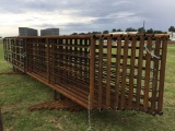(10) 24' CATTLE PANELS W/ GATE;