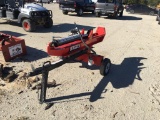 HUSKEE 22 TON LOG SPLITTER;