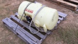 PLASTIC TANK WITH SPRAYER;