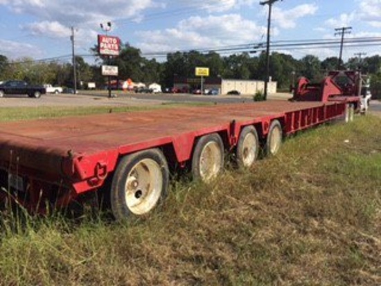 NOT SOLD 2000 NABORS Q/A FLOAT TRAILER;