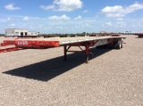 2001 WABASH NATIONAL 53' ALUMINUM T/A FLATBED;