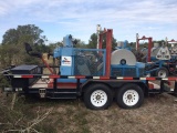 2011 TOP HAT 16' T/A WIRELINE TRAILER;