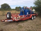 2012 TOP HAT 16' T/A WIRELINE TRAILER;