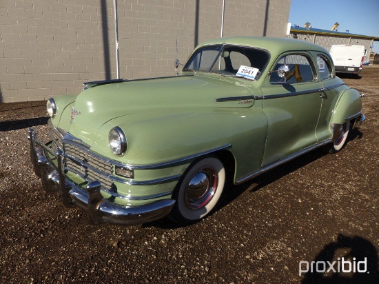 1947 CHRYSLER NEW YORKER COUPE AUTOMOBILE;