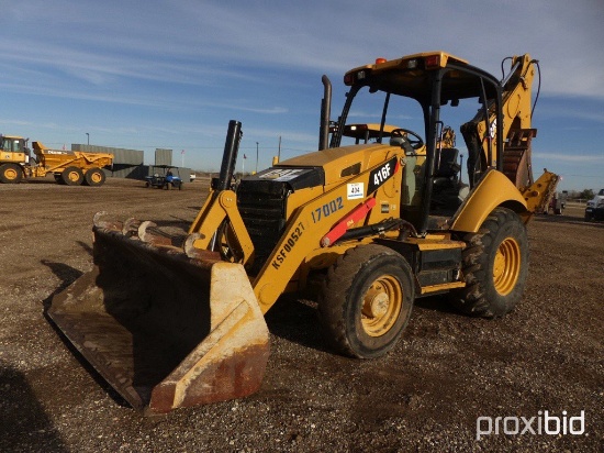 2012 CATERPILLAR 416F LOADER BACKHOE;