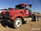 2003 MACK GRANITE CV713 WINCH TRACTOR;