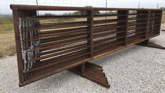 (10) 24' CATTLE PANELS;