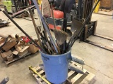 PALLET OF MISC. HAND TOOLS;