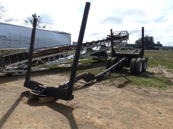 1996 LOG AND POLE T/A TRAILER;