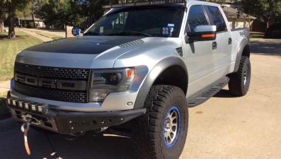 2014 FORD RAPTOR 4x4 PICKUP;