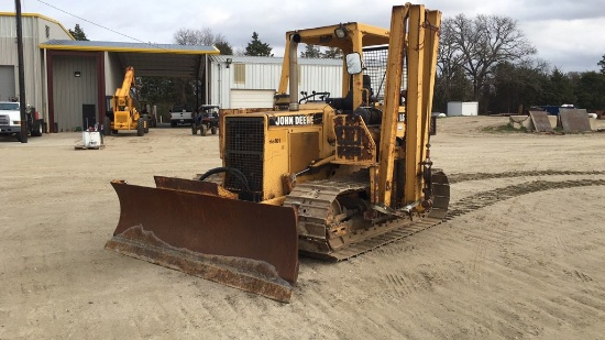 1997 JOHN DEERE 450G LGP CRAWLER PIPELAYER;