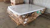 (4) FIBERGLASS BED COVERS;