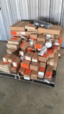 PALLET OF UNUSED GM CARGO NETS; EXHAUST TIPS;