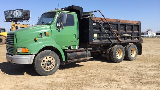 2000 STERLING T/A DUMP TRUCK;