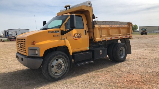 2006 CHEVY C7500 S/A DUMP TRUCK;