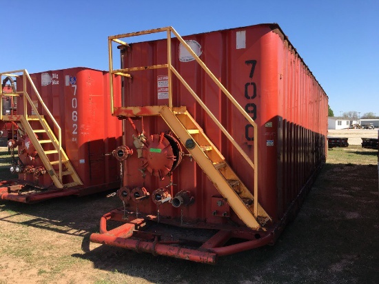 2007 DRAGON 500 BBL FRAC TANK;