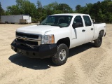 2009 CHEVROLET 2500 HD 4WD CREW CAB PICKUP