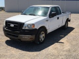 2007 FORD F150 EXT CAB PICKUP