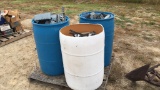 (3) BARRELS OF GALVANIZED HANGERS