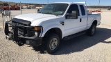 2009 FORD F350 4x4 EXT CAB PICKUP