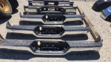 LOT OF (5) REAR PICKUP BUMPERS